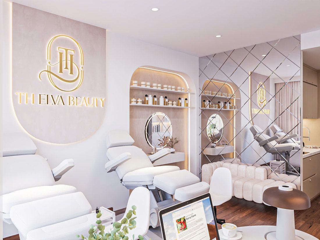 THEIVA Beauty Spa — Sơn Tây, Hà Nội · Nội Thất Hà Tuấn LX thi công