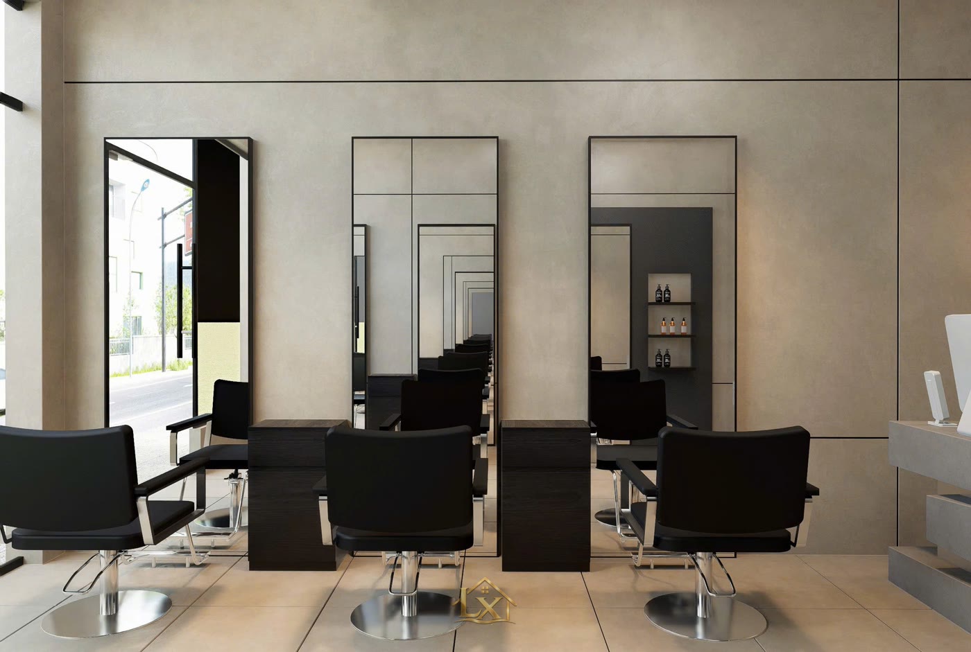 Phối cảnh 3D thiết kế nội thất tham khảo - Nội Thất Hà Tuấn LX