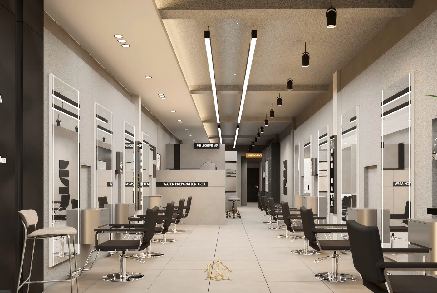 Chọn đơn vị salon tóc tại Láng Hạ - Nội Thất Hà Tuấn LX