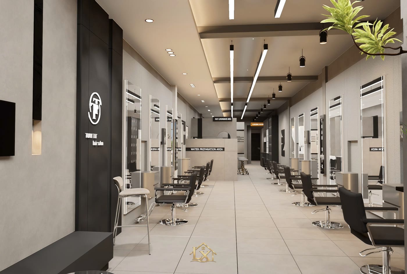 Xu hướng salon tóc tại Sài Đồng - Nội Thất Hà Tuấn LX