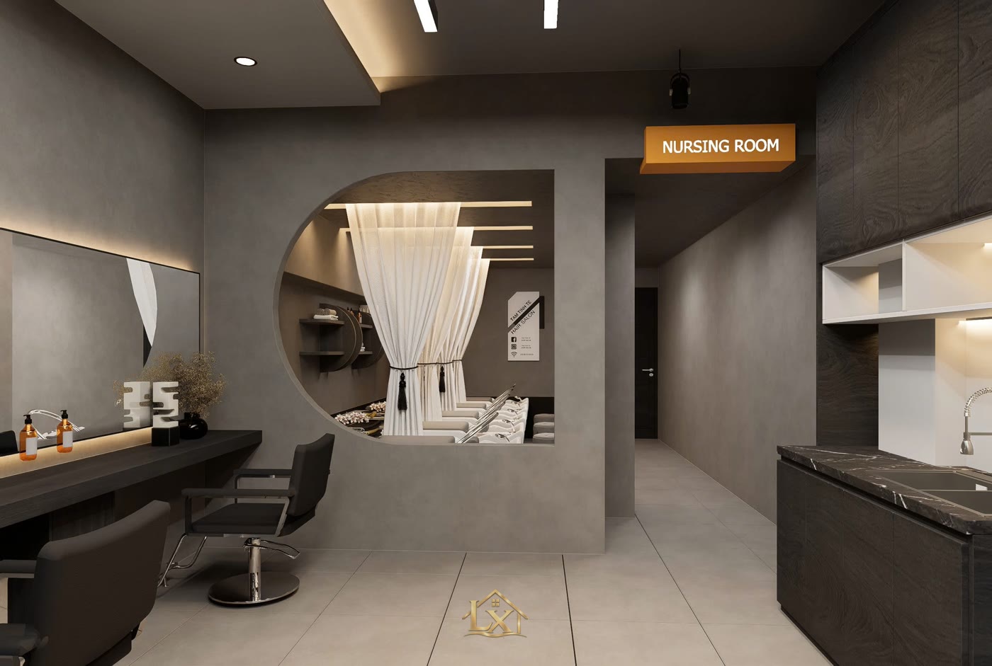 Lỗi thường gặp salon tóc tại Dương Nội - Nội Thất Hà Tuấn LX