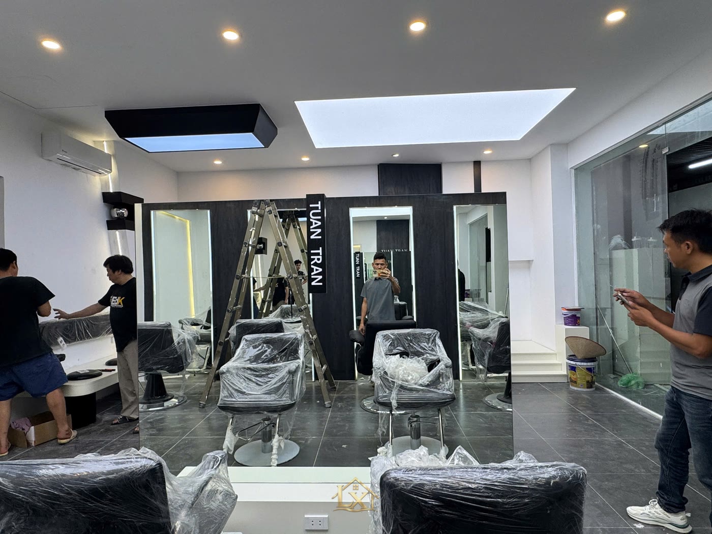 quy trình salon tóc Dịch Vọng - Quy trình salon tóc tại Dịch Vọng - Nội Thất Hà Tuấn LX