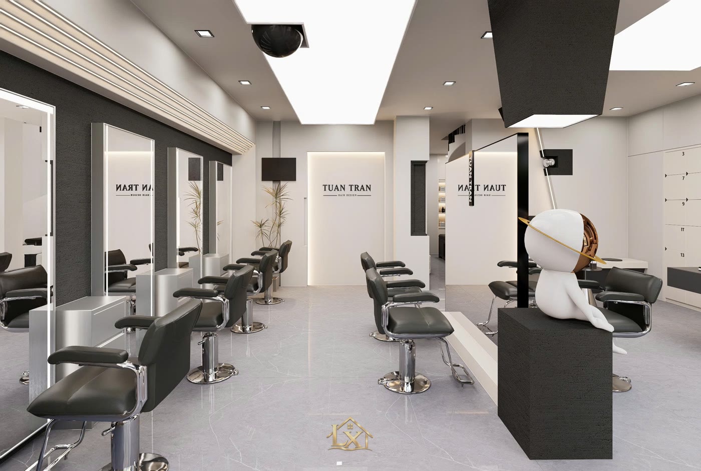 Xu hướng salon tóc tại Minh Khai - Nội Thất Hà Tuấn LX
