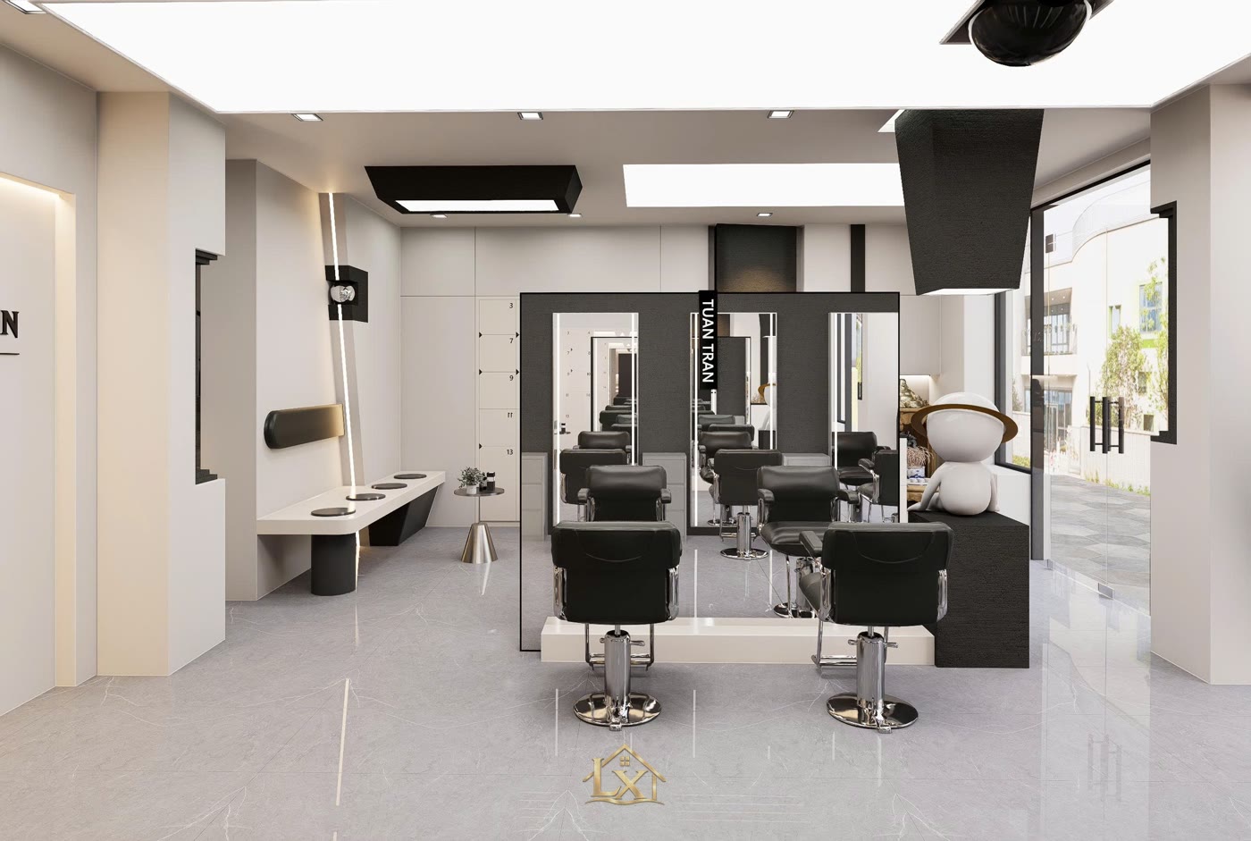 Lỗi thường gặp salon tóc tại Thuận Thành - Nội Thất Hà Tuấn LX
