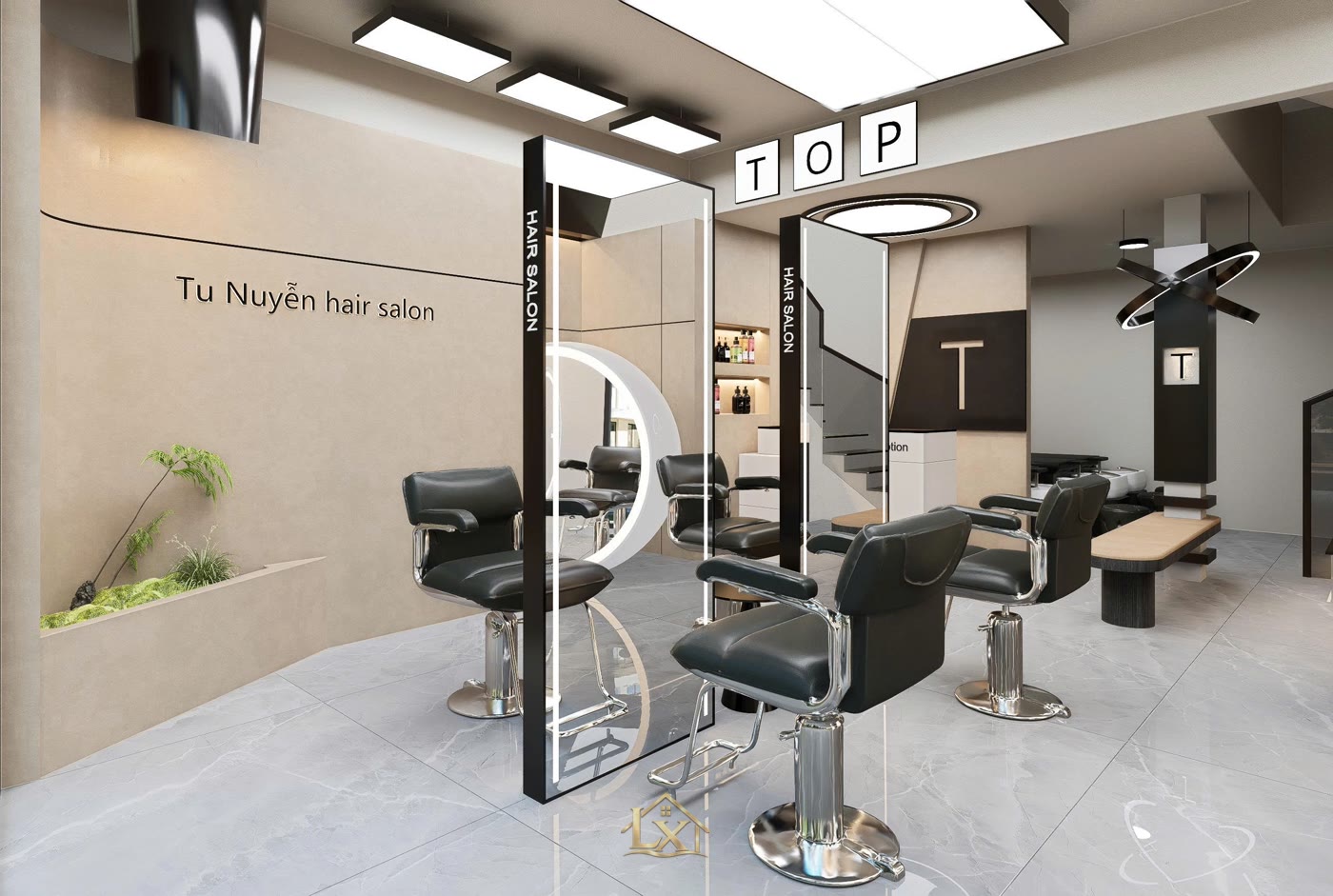Quy trình salon tóc tại Quế Võ - Nội Thất Hà Tuấn LX