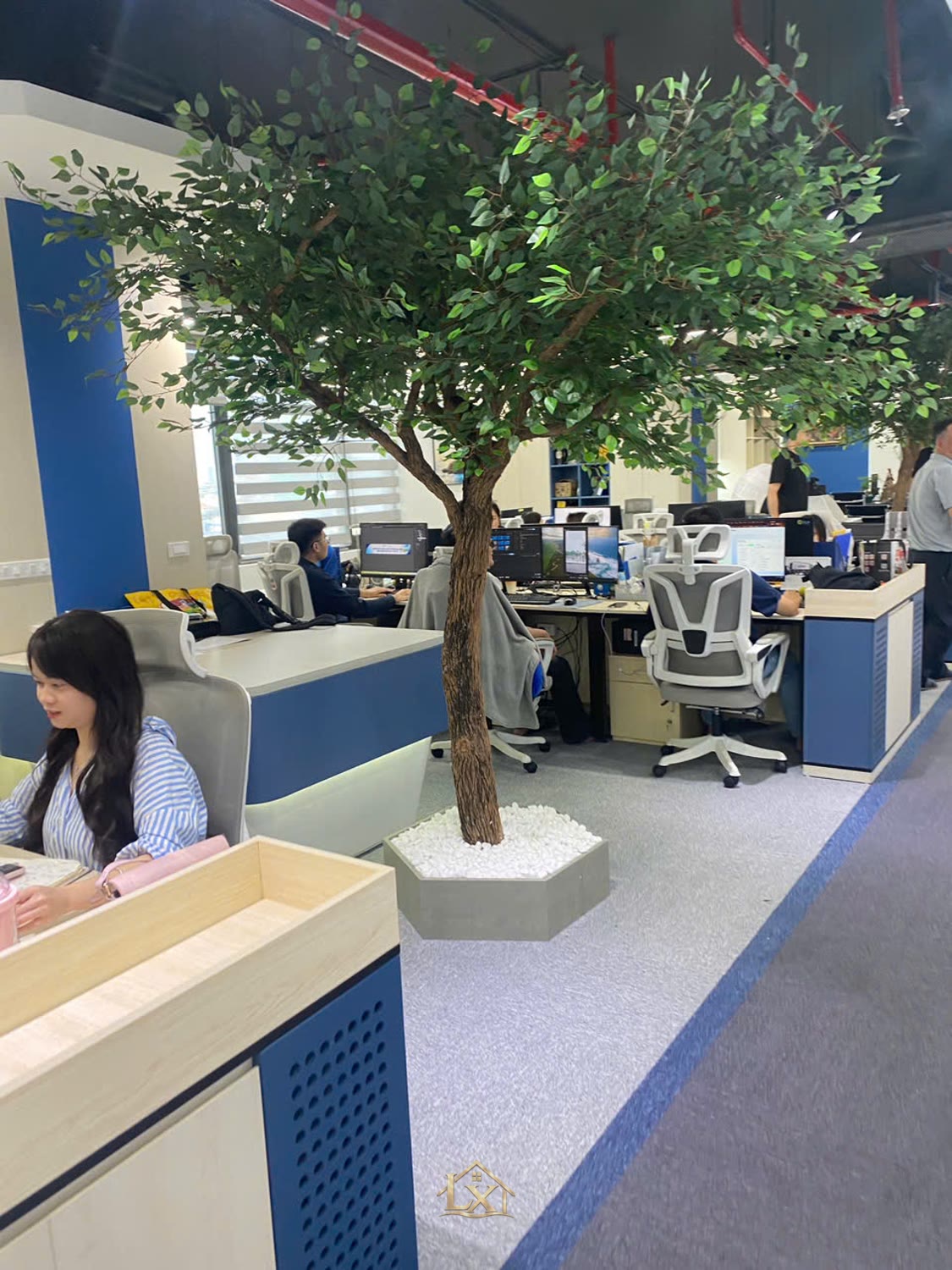 Chi phí nội thất văn phòng tại Việt Hưng - Nội Thất Hà Tuấn LX