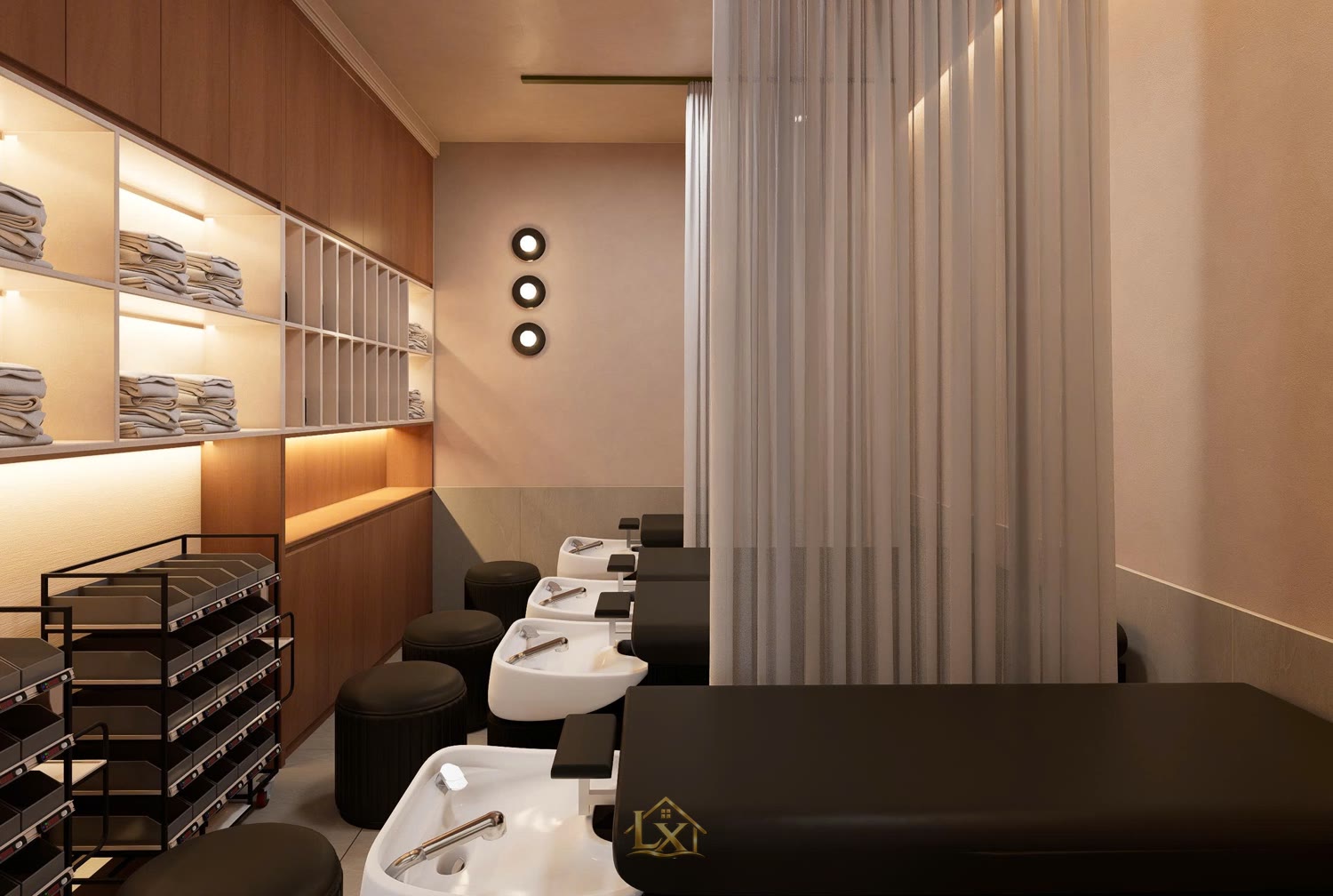 Xu hướng salon tóc tại Cầu Diễn - Nội Thất Hà Tuấn LX