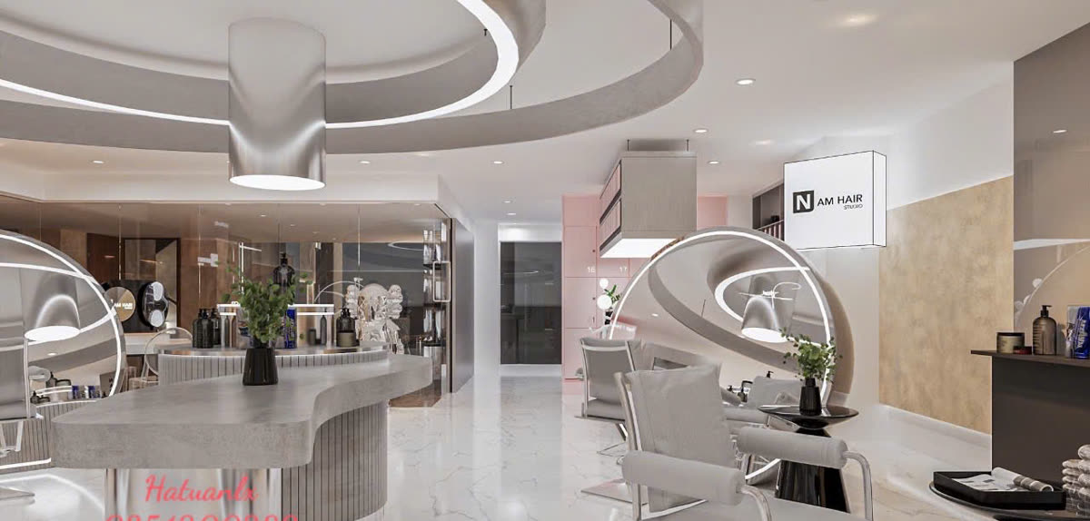 Cách tính chi phí nội thất salon theo m² chuẩn nhất