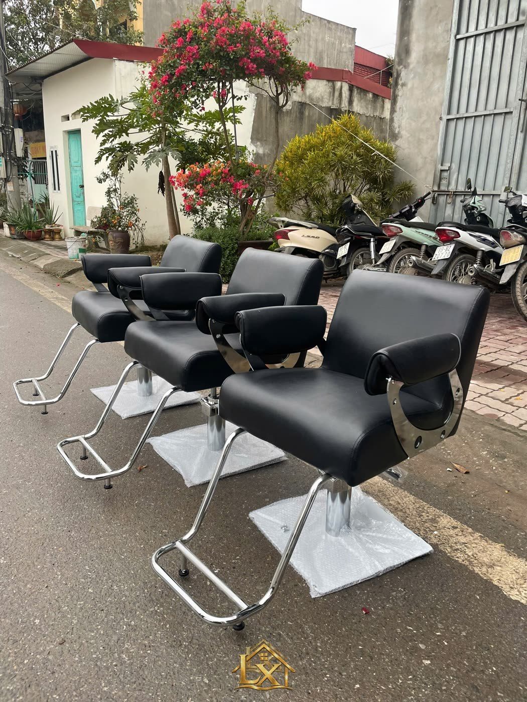 Ghế cắt tóc salon Hà Tuấn LX