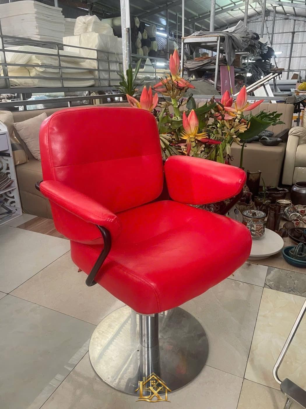 Mẫu ghế cắt tóc salon 11 - Nội Thất Hà Tuấn LX