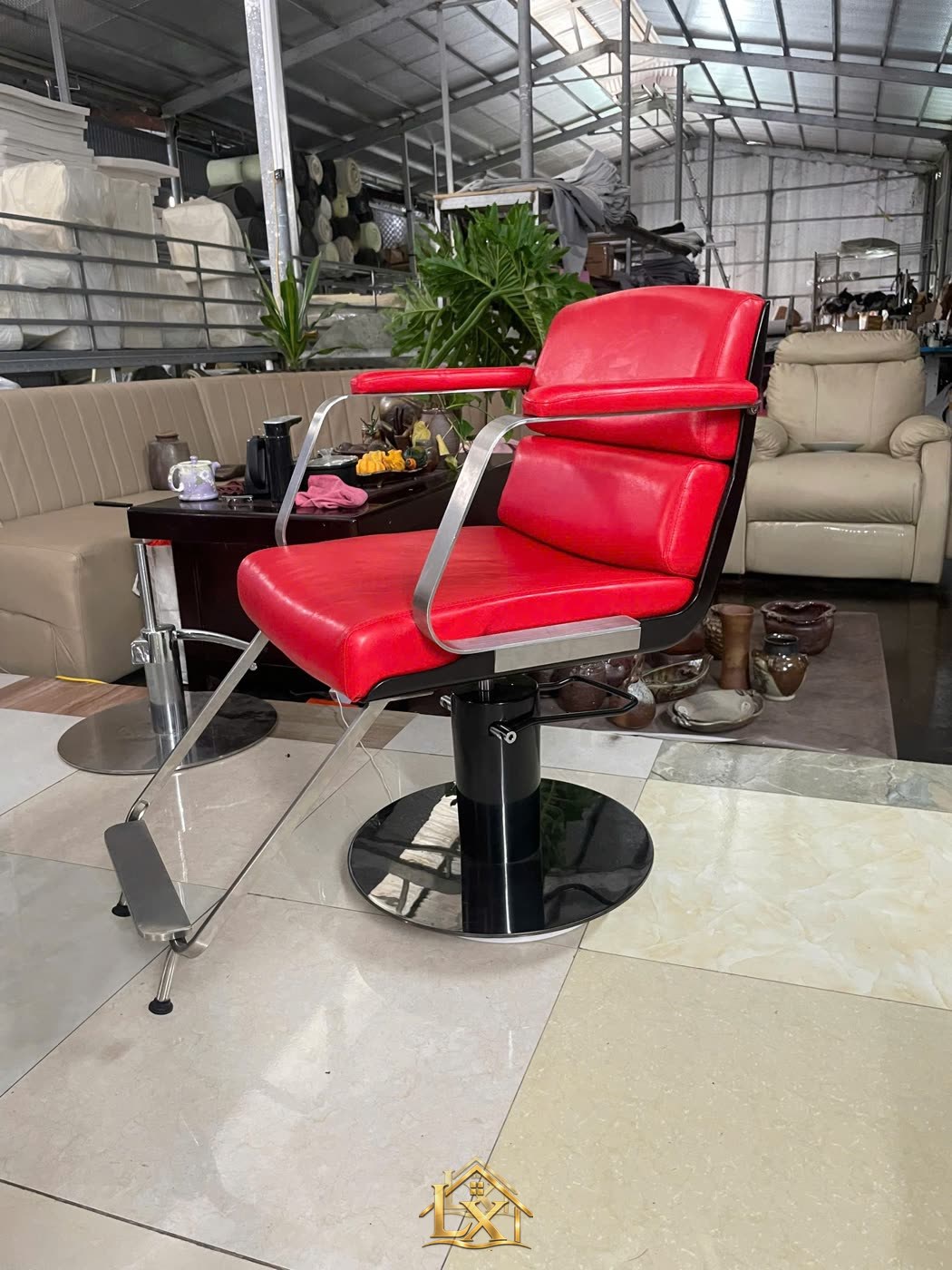Mẫu ghế cắt tóc salon 13 - Nội Thất Hà Tuấn LX