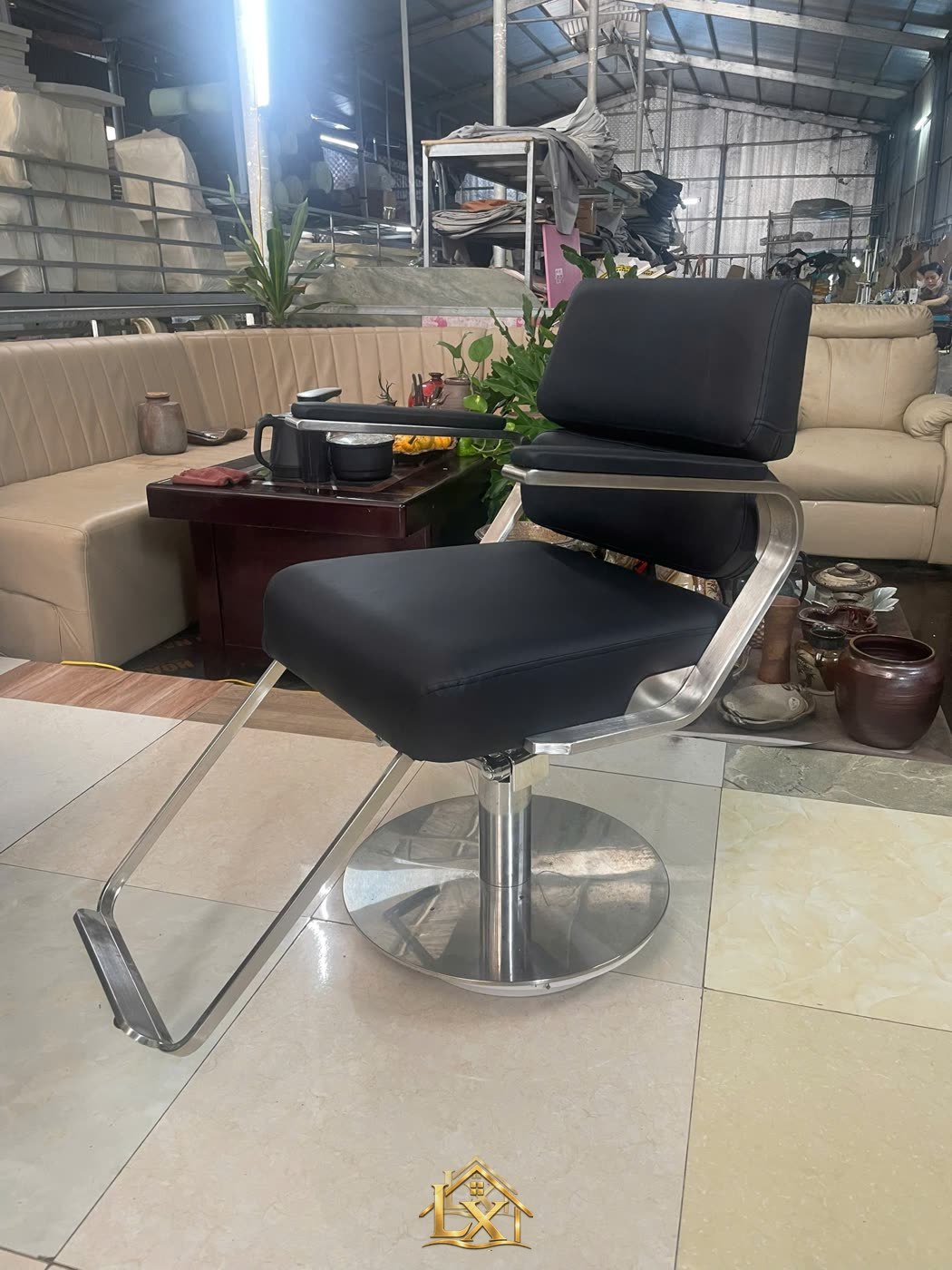 Mẫu ghế cắt tóc salon 18 - Nội Thất Hà Tuấn LX