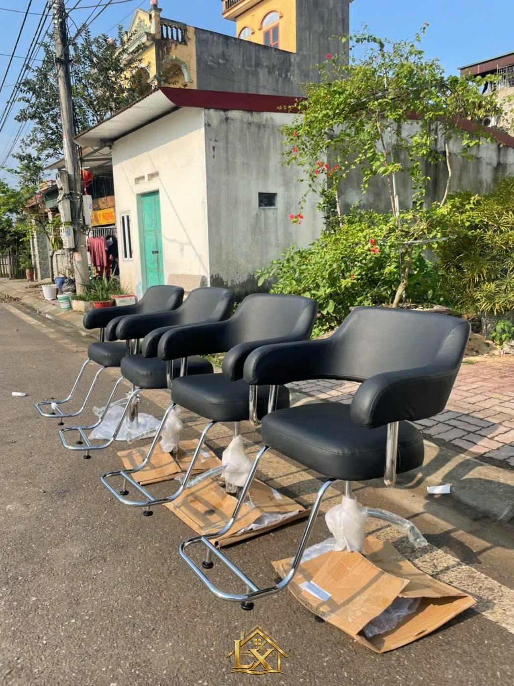 Mẫu ghế cắt tóc salon 26 - Nội Thất Hà Tuấn LX
