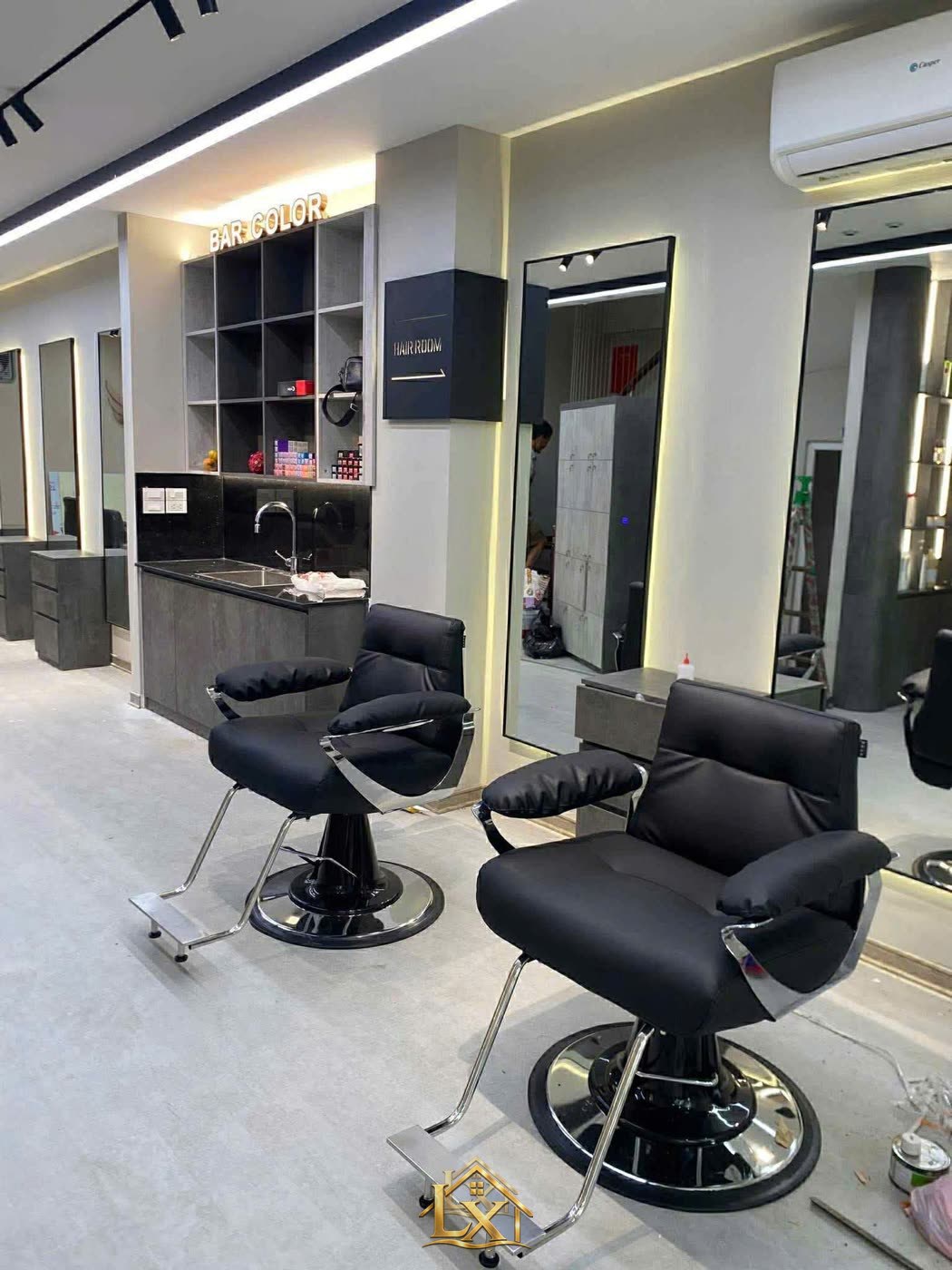 Mẫu ghế cắt tóc salon 32 - Nội Thất Hà Tuấn LX