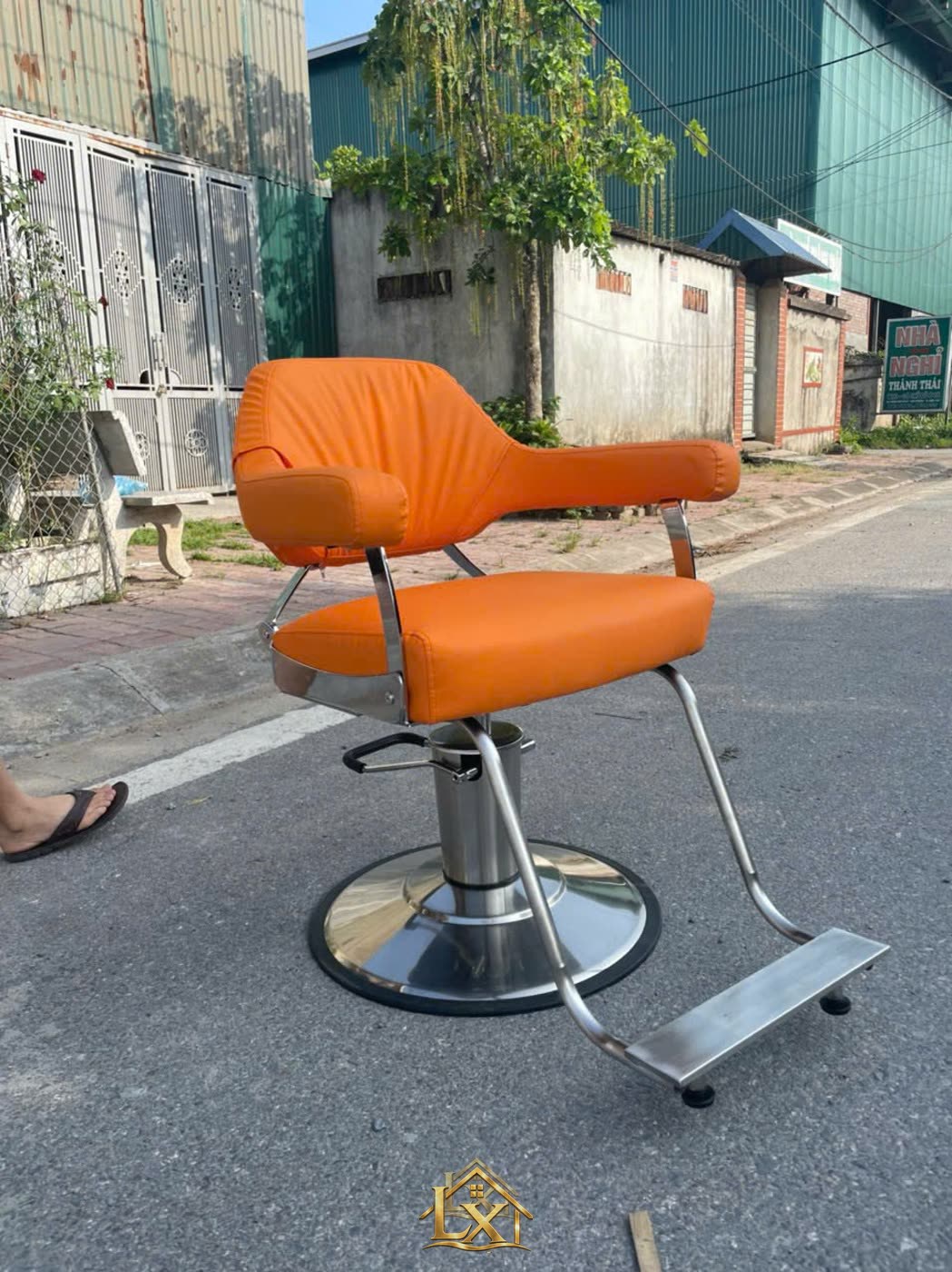 Mẫu ghế cắt tóc salon 35 - Nội Thất Hà Tuấn LX