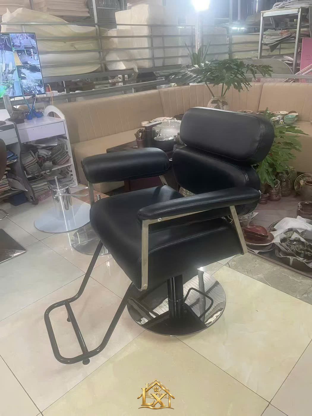 Mẫu ghế cắt tóc salon 37 - Nội Thất Hà Tuấn LX