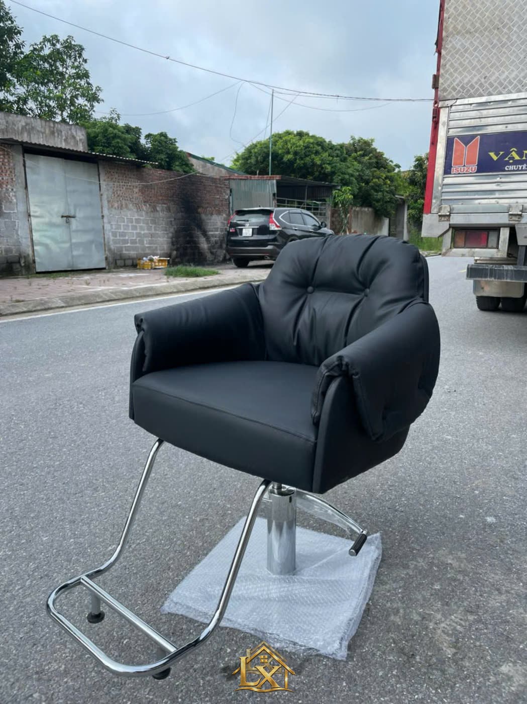 Mẫu ghế cắt tóc salon 38 - Nội Thất Hà Tuấn LX