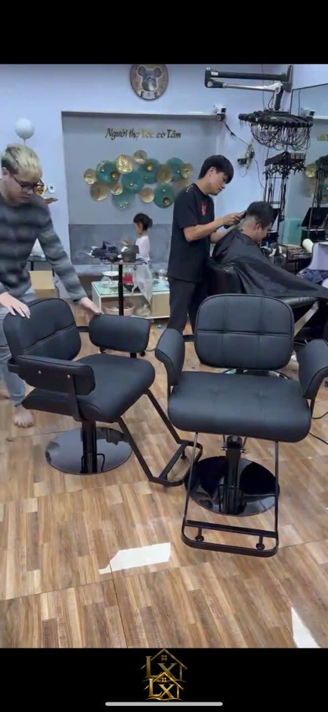 Mẫu ghế cắt tóc salon 46 - Nội Thất Hà Tuấn LX