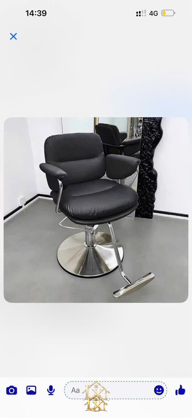 Mẫu ghế cắt tóc salon 49 - Nội Thất Hà Tuấn LX