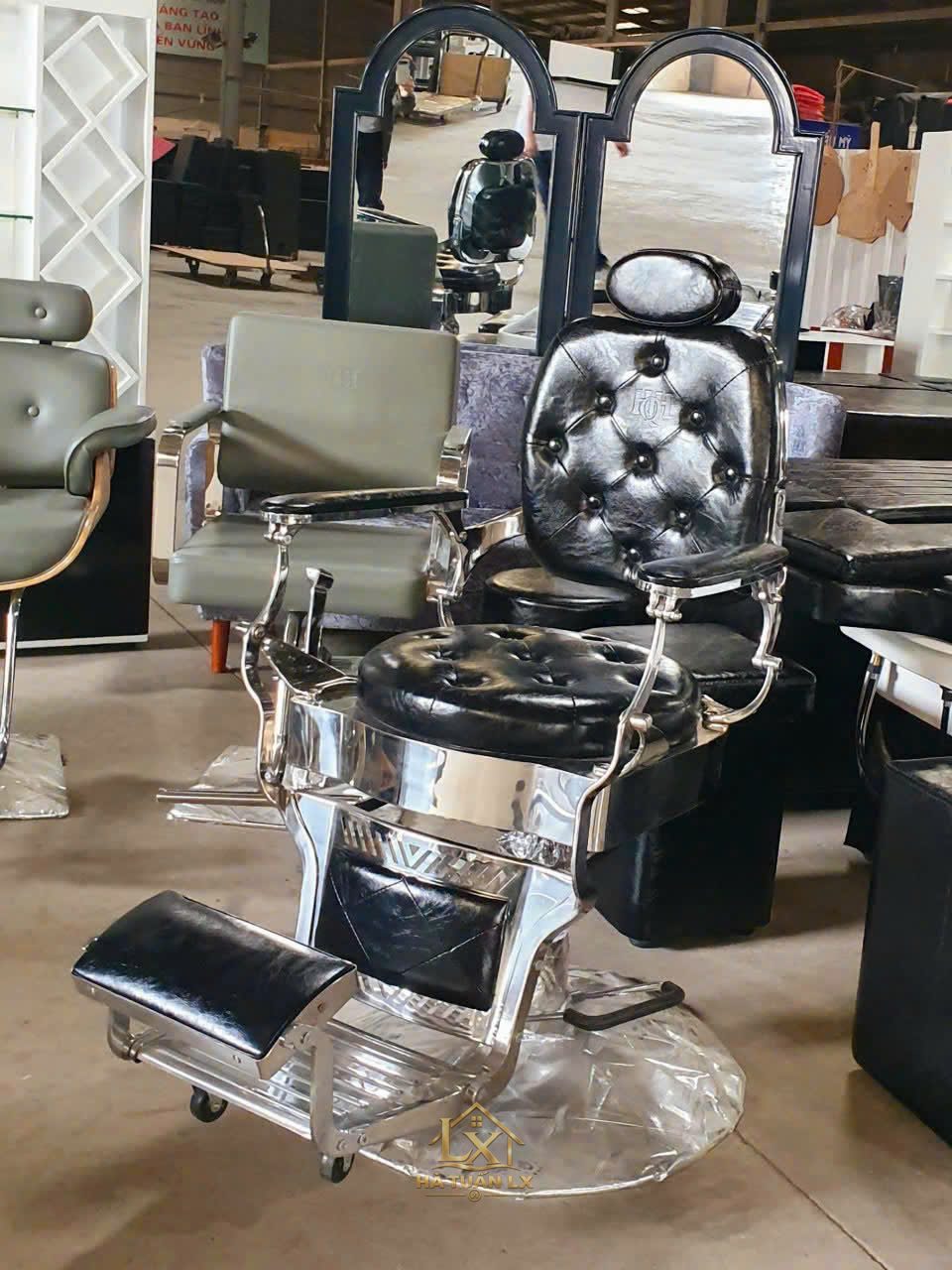 Mẫu ghế cắt tóc salon 53 - Nội Thất Hà Tuấn LX