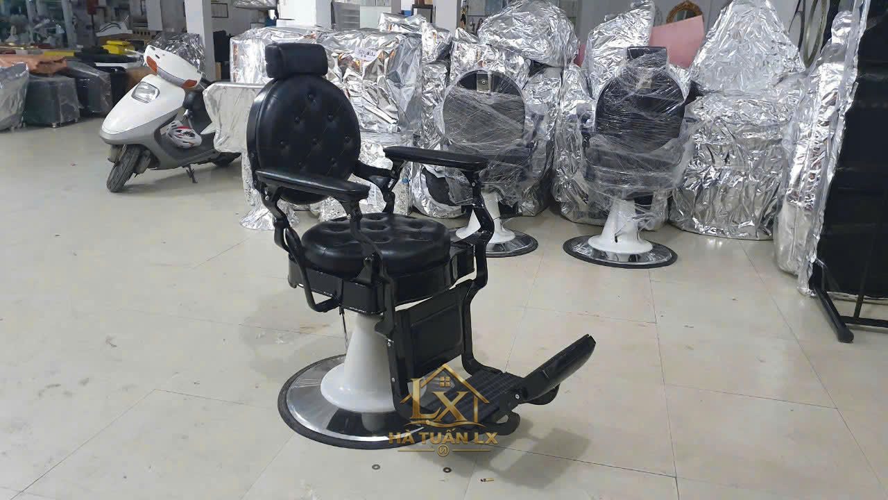 Mẫu ghế cắt tóc salon 60 - Nội Thất Hà Tuấn LX