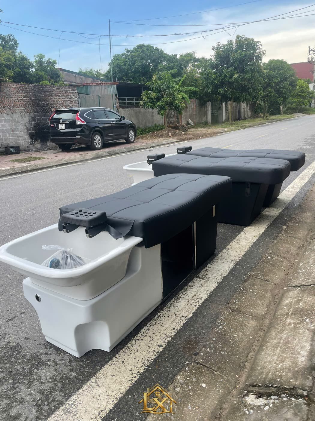 Mẫu giường gội đầu / dưỡng sinh 5 - Nội Thất Hà Tuấn LX