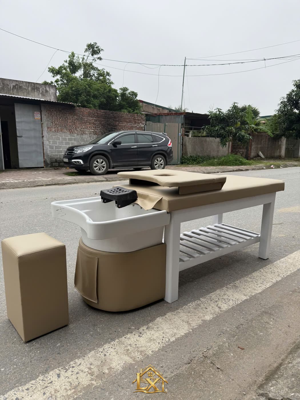 Mẫu giường gội đầu / dưỡng sinh 14 - Nội Thất Hà Tuấn LX