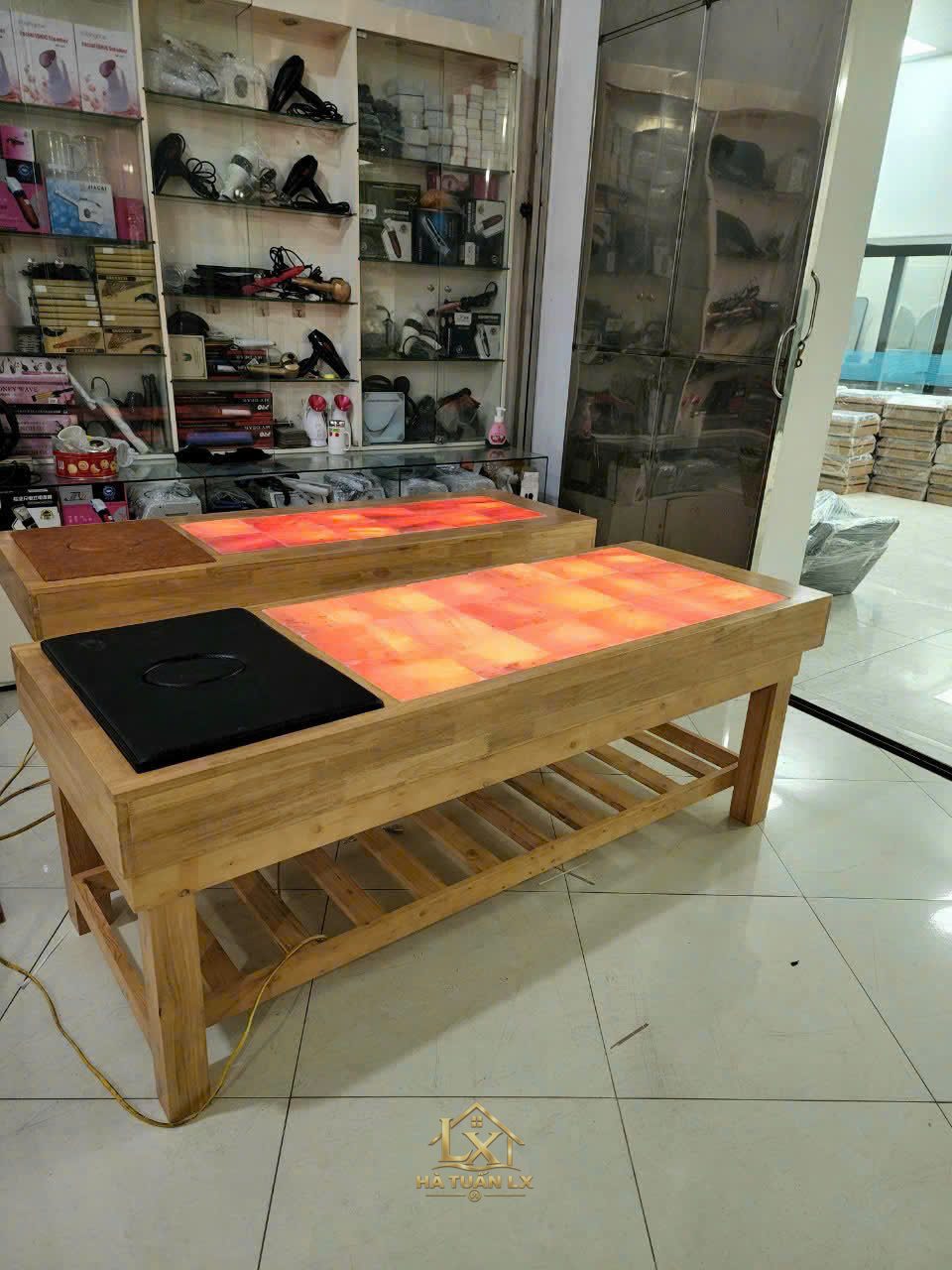 Mẫu giường gội đầu / dưỡng sinh 58 - Nội Thất Hà Tuấn LX