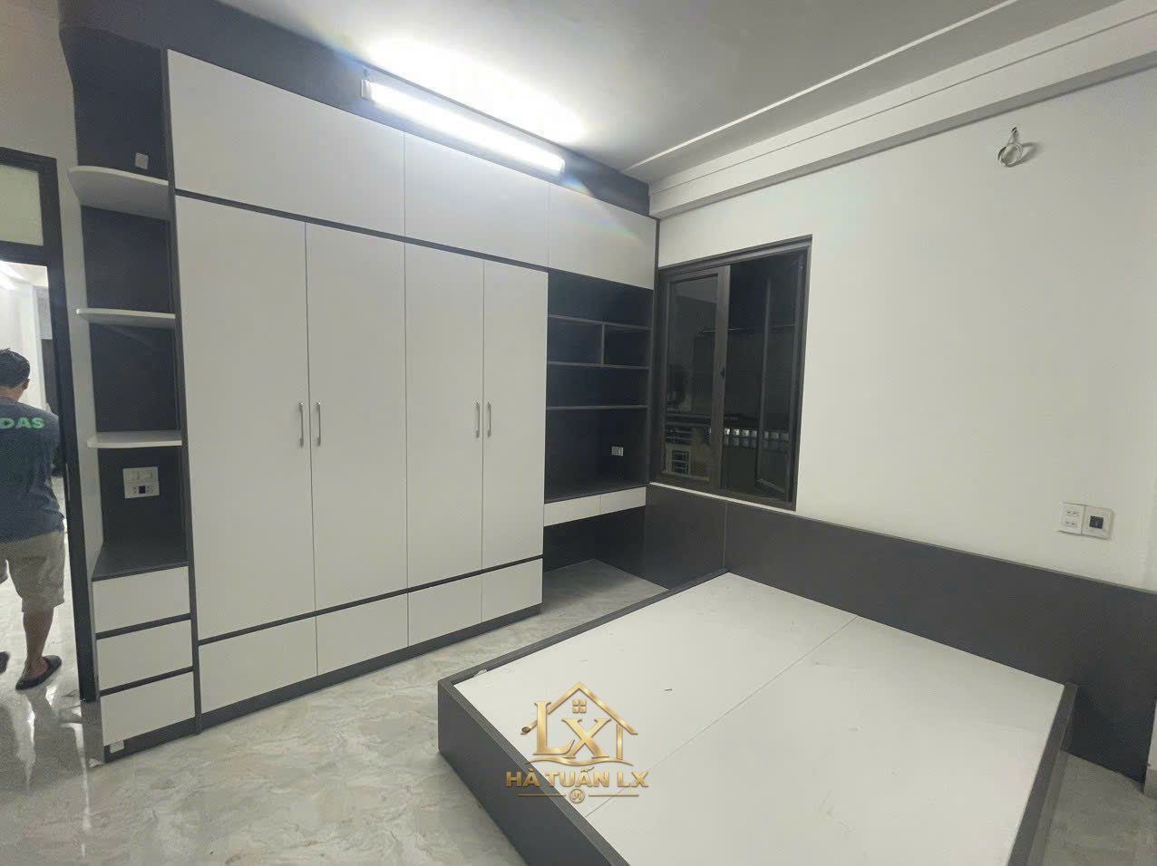 Giường ngủ / phòng ngủ mẫu 18 - Nội Thất Hà Tuấn LX