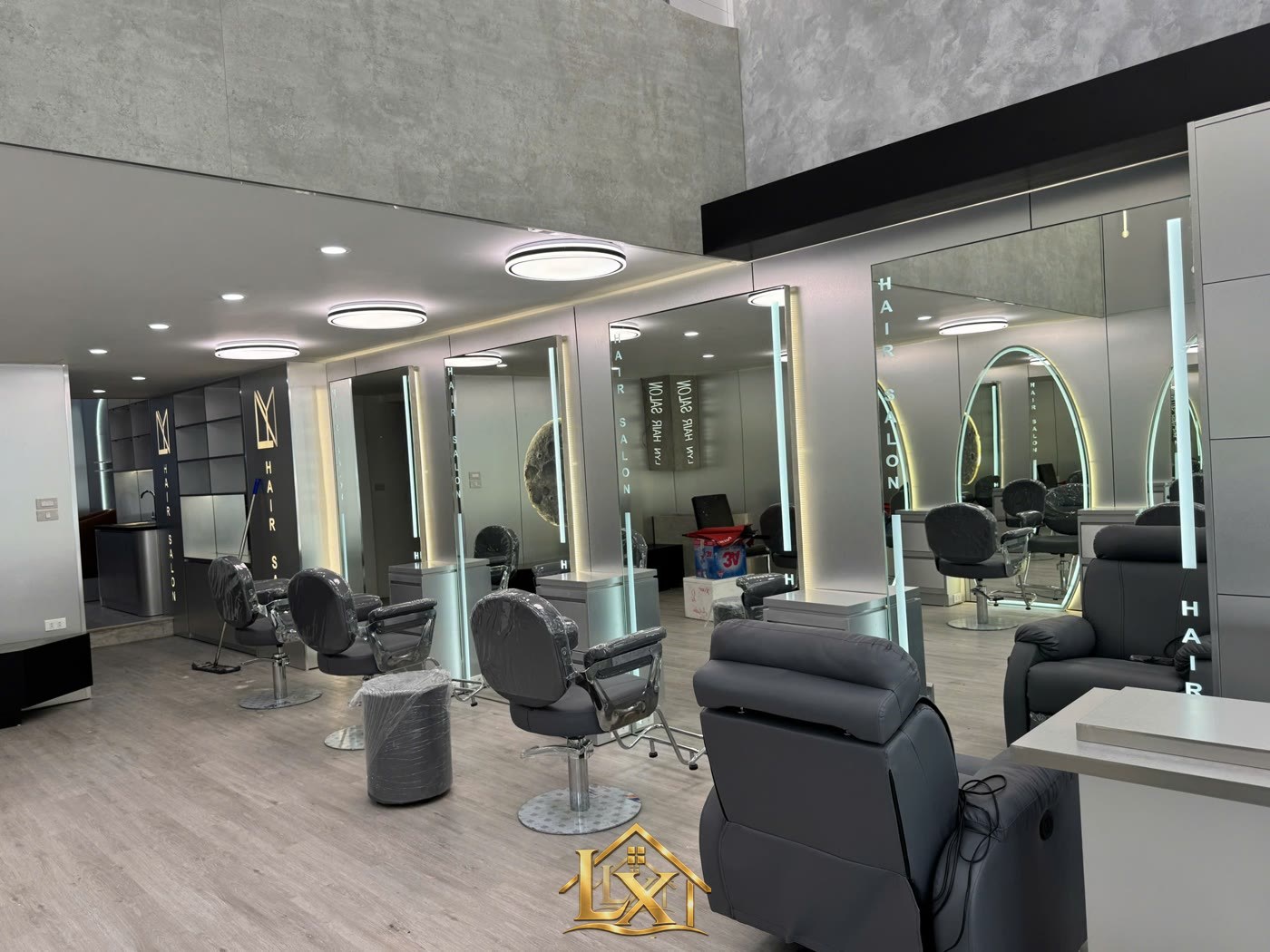 Mẫu gương salon thực tế do Nội Thất Hà Tuấn LX thi công 23 - Nội Thất Hà Tuấn LX