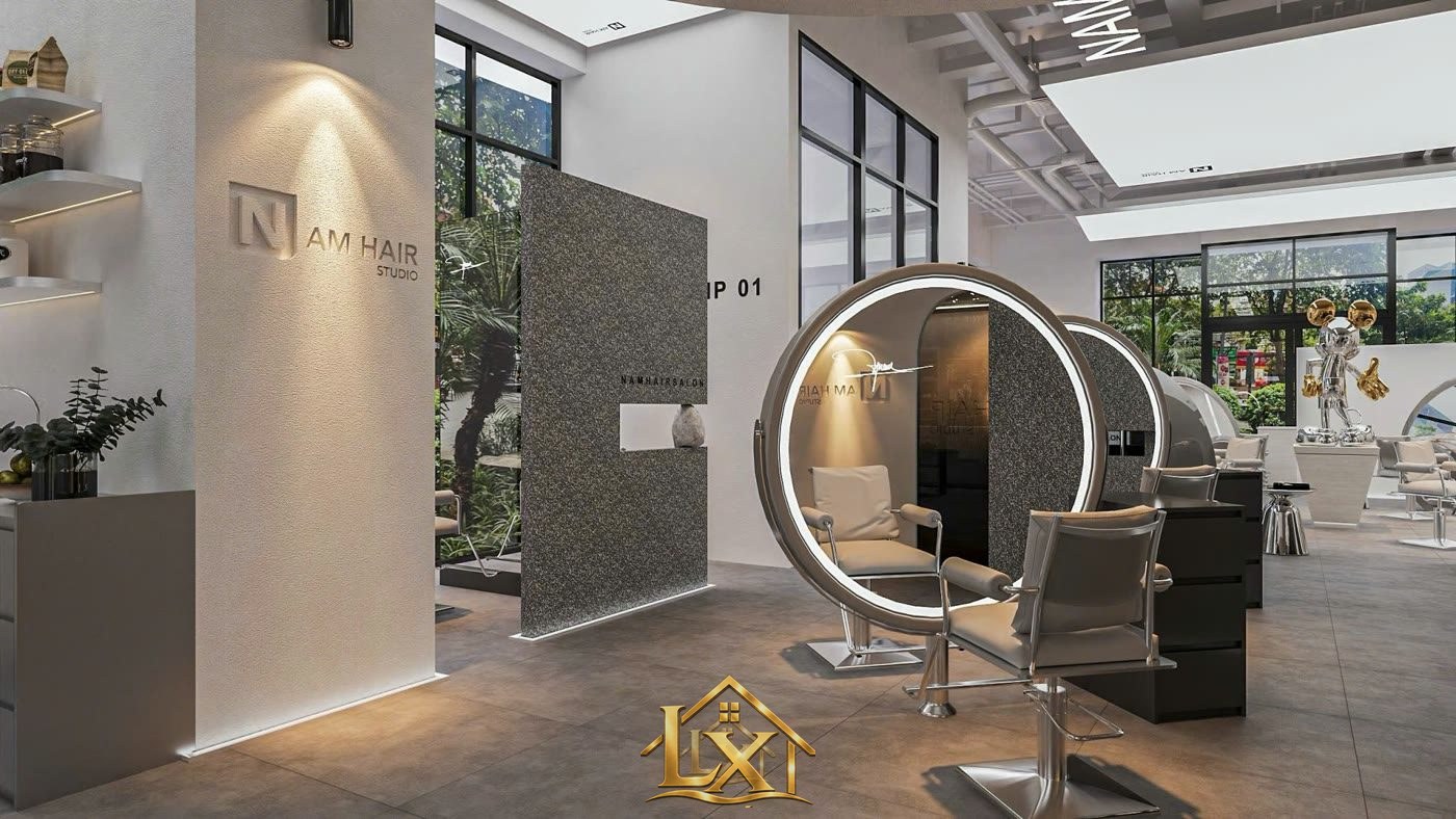 Mẫu gương salon thực tế do Nội Thất Hà Tuấn LX thi công 24 - Nội Thất Hà Tuấn LX
