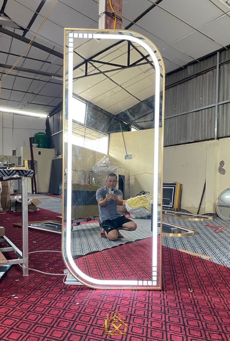 Mẫu gương salon thực tế do Nội Thất Hà Tuấn LX thi công 37 - Nội Thất Hà Tuấn LX