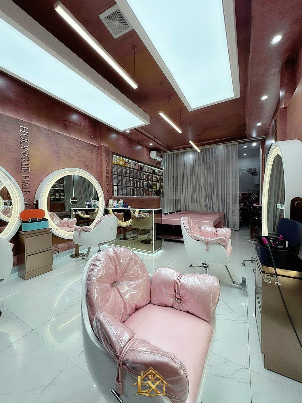 Mẫu gương salon thực tế do Nội Thất Hà Tuấn LX thi công 40 - Nội Thất Hà Tuấn LX