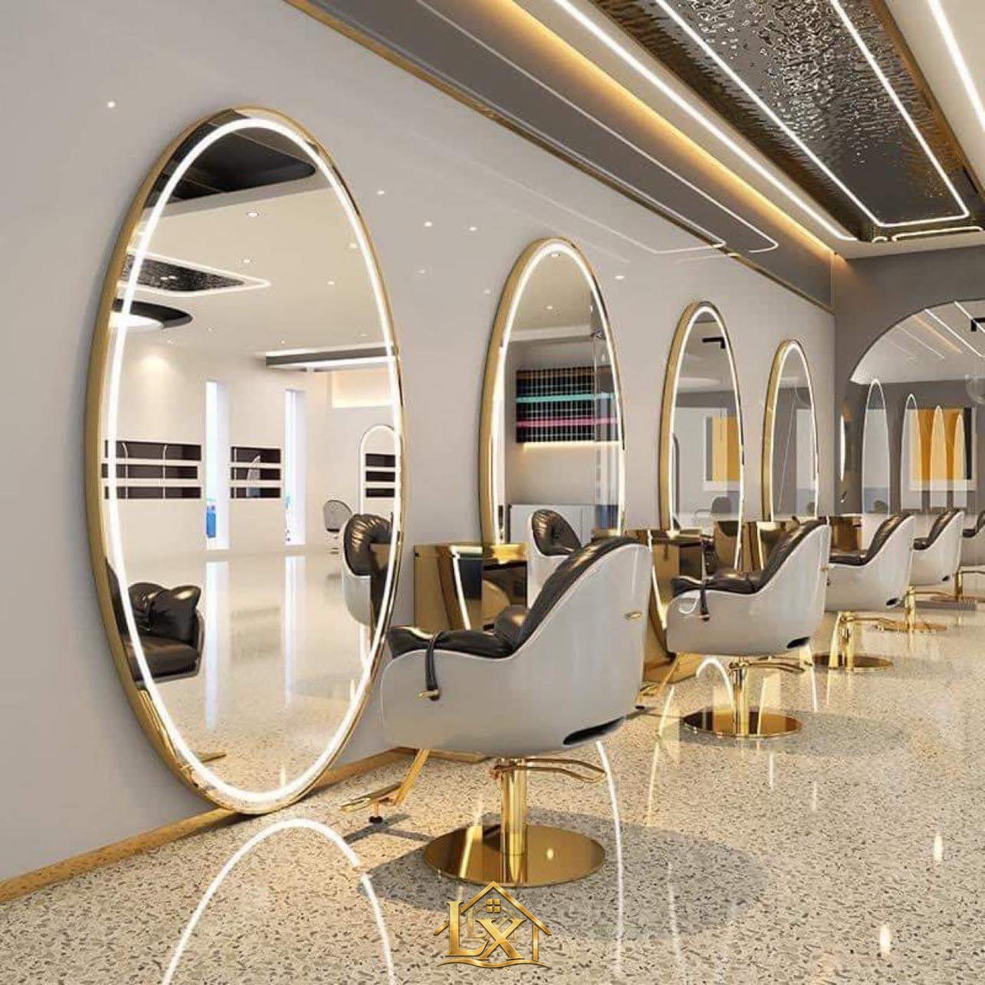 Mẫu gương salon thực tế do Nội Thất Hà Tuấn LX thi công 48 - Nội Thất Hà Tuấn LX