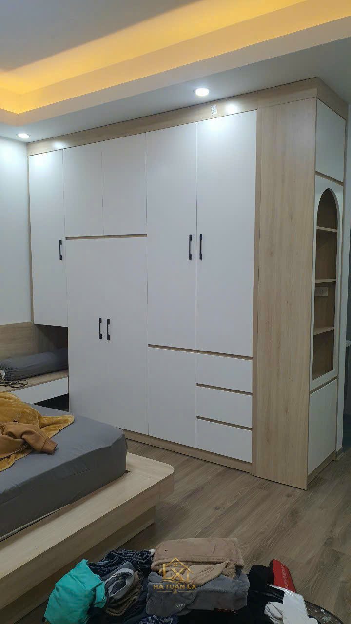 Tủ quần áo mẫu 8 - Nội Thất Hà Tuấn LX