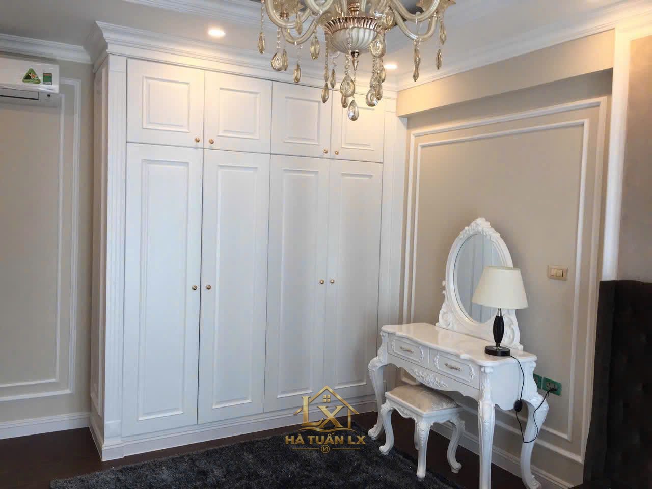 Tủ quần áo mẫu 10 - Nội Thất Hà Tuấn LX