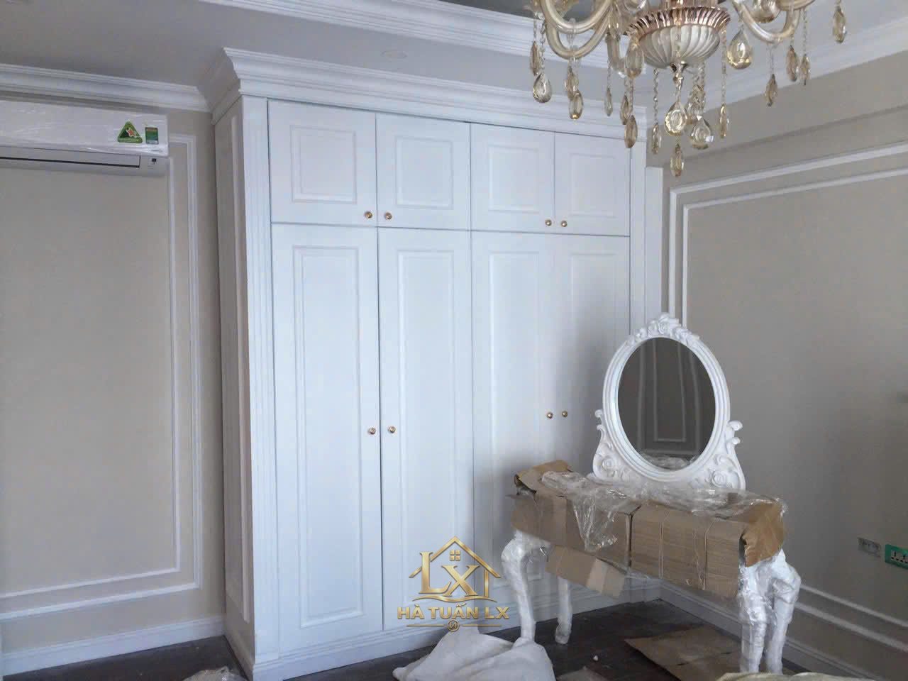 Tủ quần áo mẫu 12 - Nội Thất Hà Tuấn LX