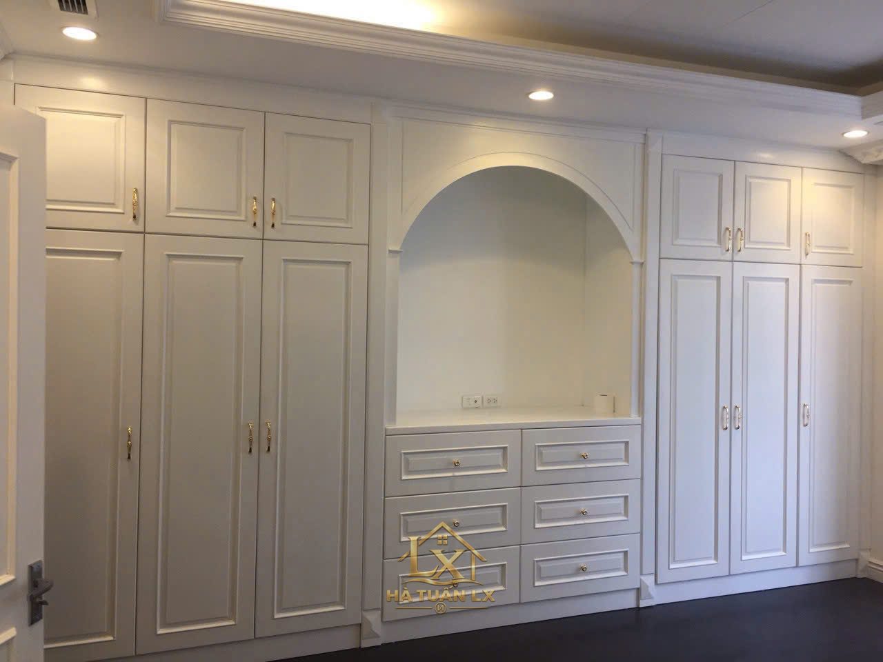 Tủ quần áo mẫu 13 - Nội Thất Hà Tuấn LX