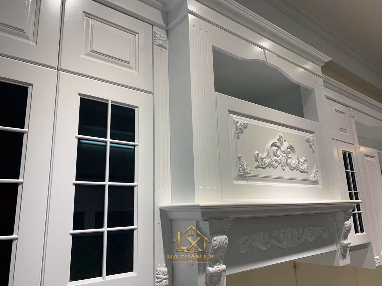 Tủ bếp gia đình mẫu 15 - Nội Thất Hà Tuấn LX