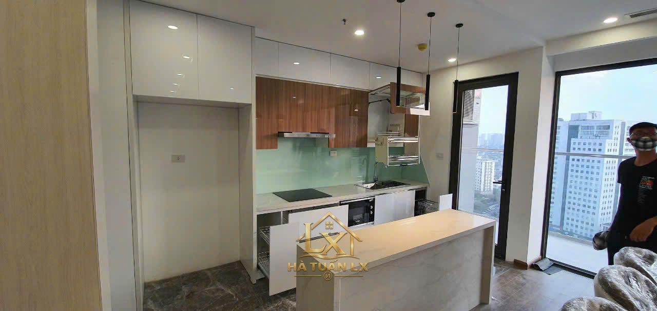 Tủ bếp gia đình mẫu 17 - Nội Thất Hà Tuấn LX