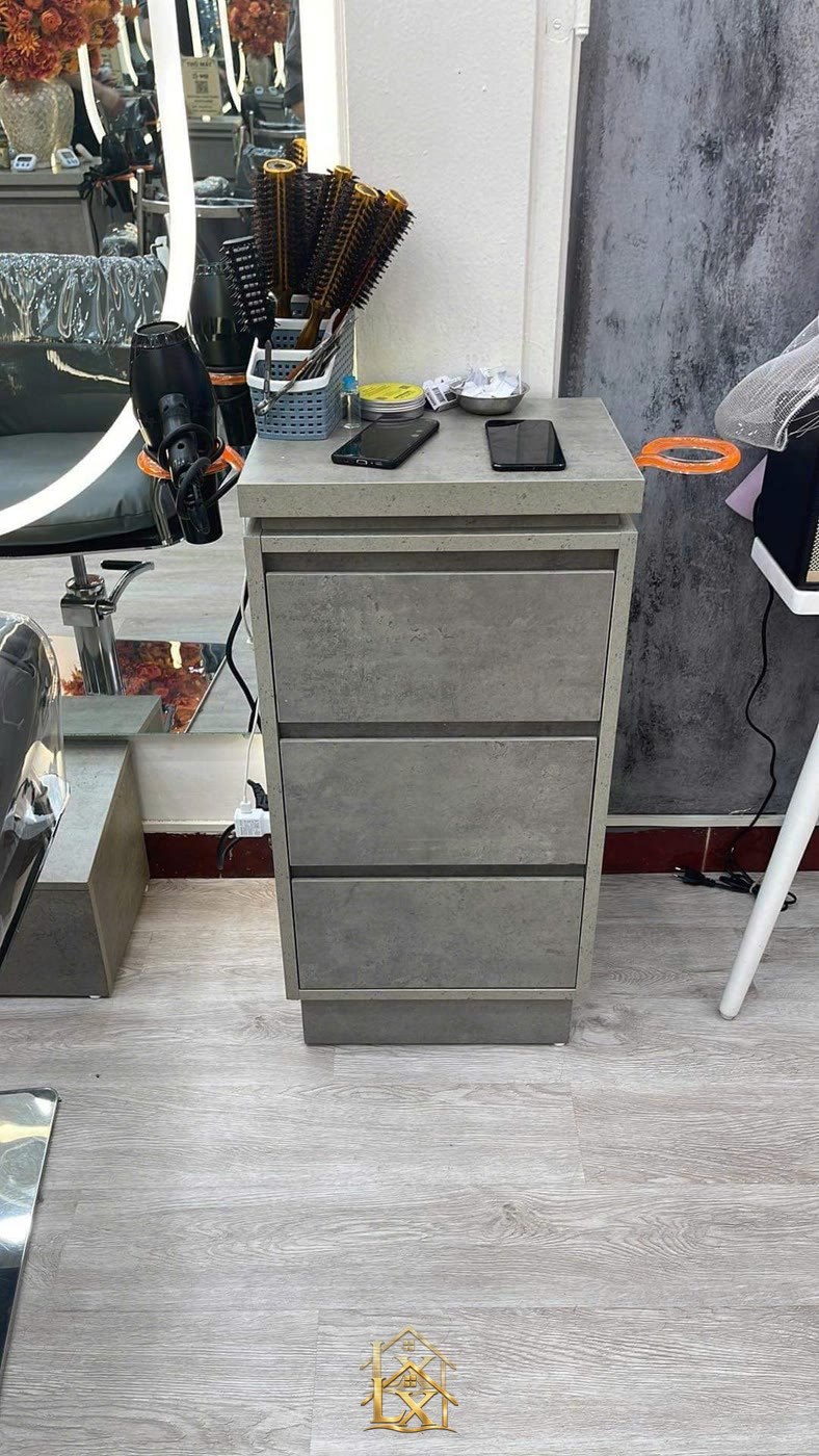 Mẫu tủ cạnh gương bàn kỹ thuật salon do Nội Thất Hà Tuấn LX sản xuất 8 - Nội Thất Hà Tuấn LX