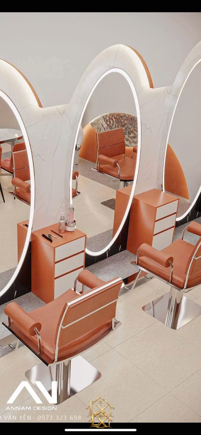 Mẫu tủ cạnh gương bàn kỹ thuật salon do Nội Thất Hà Tuấn LX sản xuất 12 - Nội Thất Hà Tuấn LX
