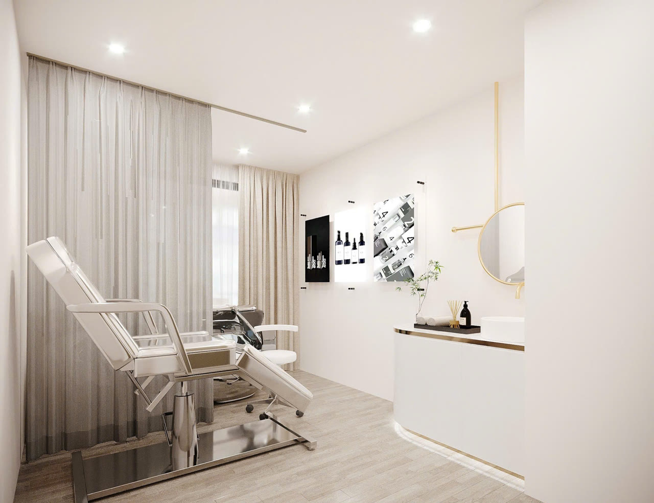 Gỗ công nghiệp nào bền đẹp cho nội thất salon, spa?