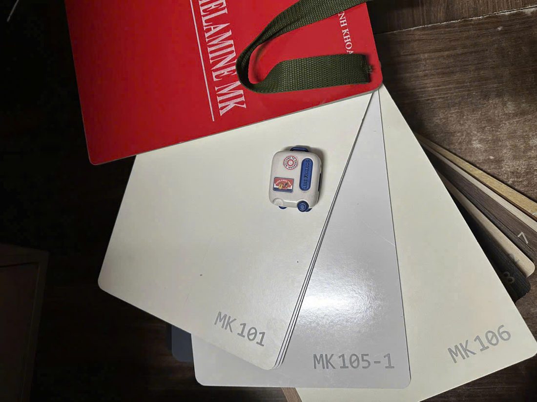 Mẫu ván melamin số 6 — bảng màu Nội Thất Hà Tuấn LX