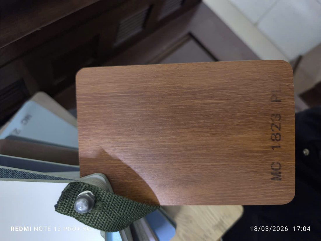Mẫu ván melamin số 38 — bảng màu Nội Thất Hà Tuấn LX