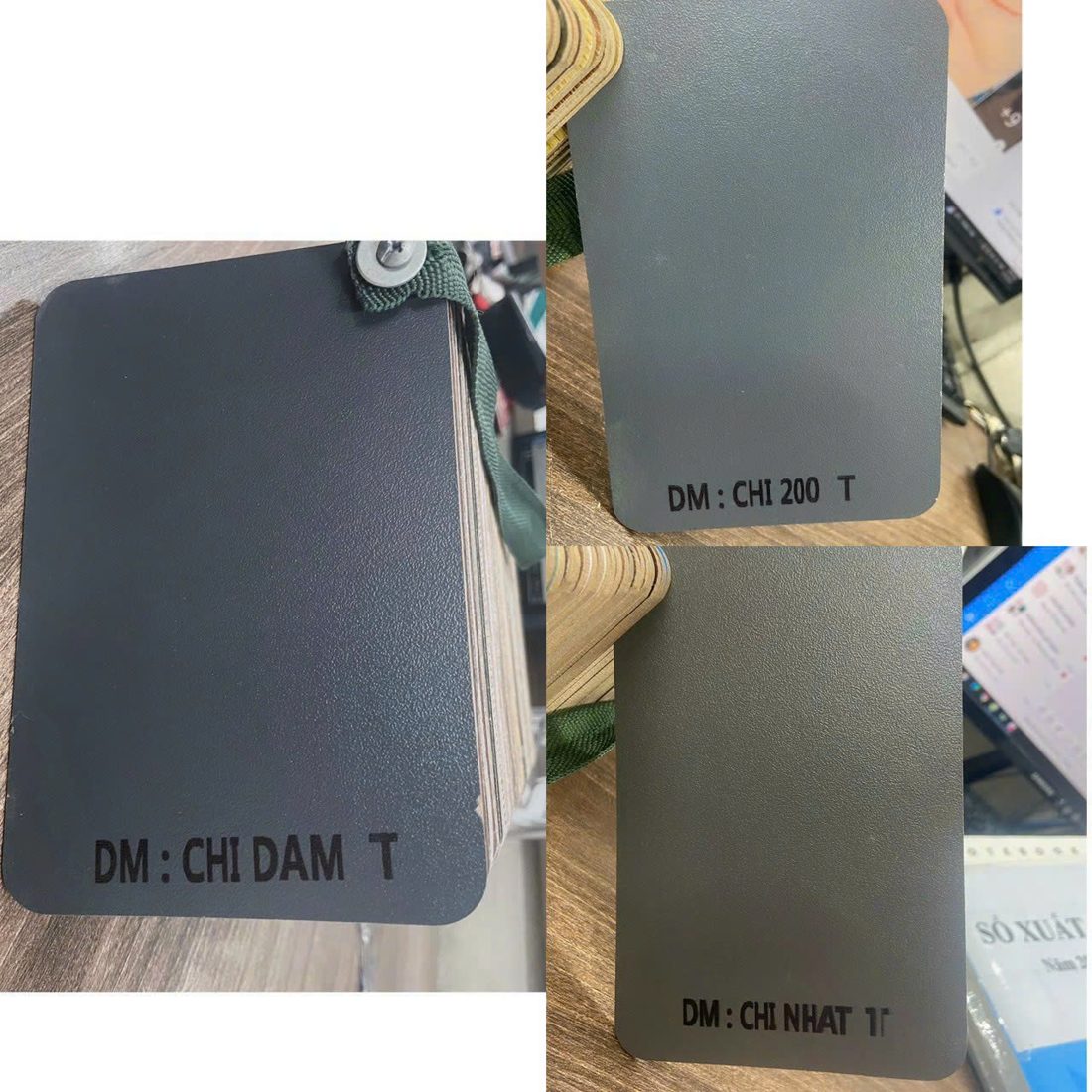 Mẫu ván melamin số 64 — bảng màu Nội Thất Hà Tuấn LX