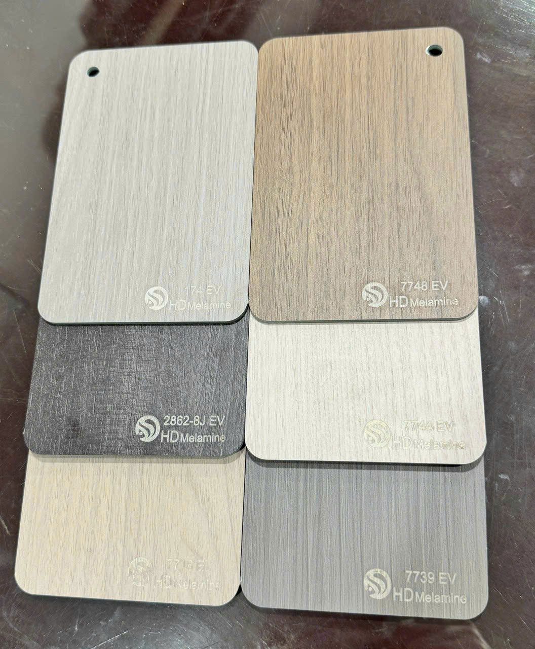 Mẫu ván melamin số 75 — bảng màu Nội Thất Hà Tuấn LX