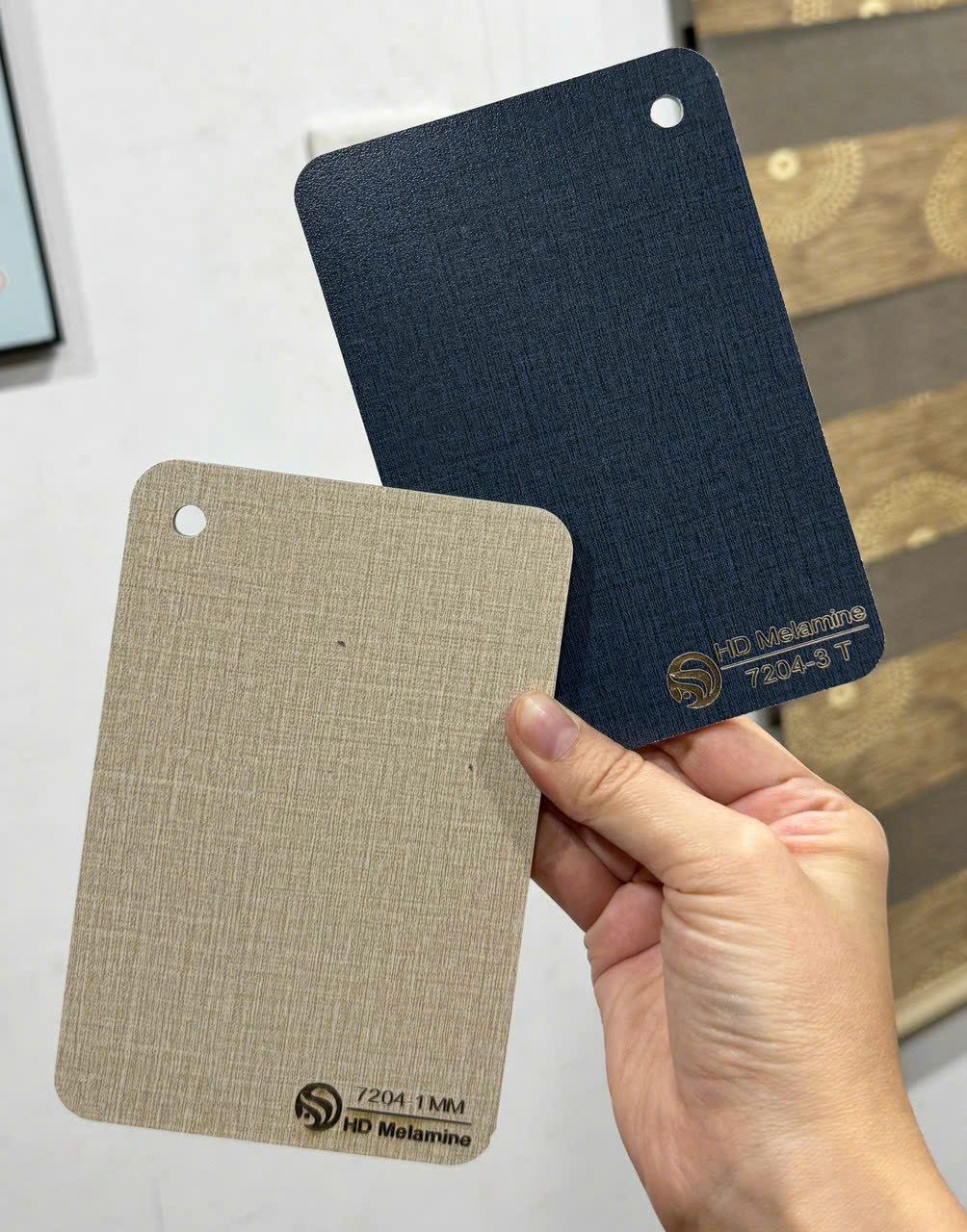 Mẫu ván melamin số 81 — bảng màu Nội Thất Hà Tuấn LX