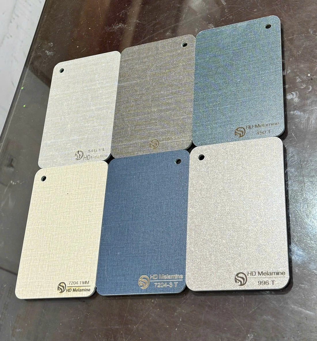 Mẫu ván melamin số 83 — bảng màu Nội Thất Hà Tuấn LX