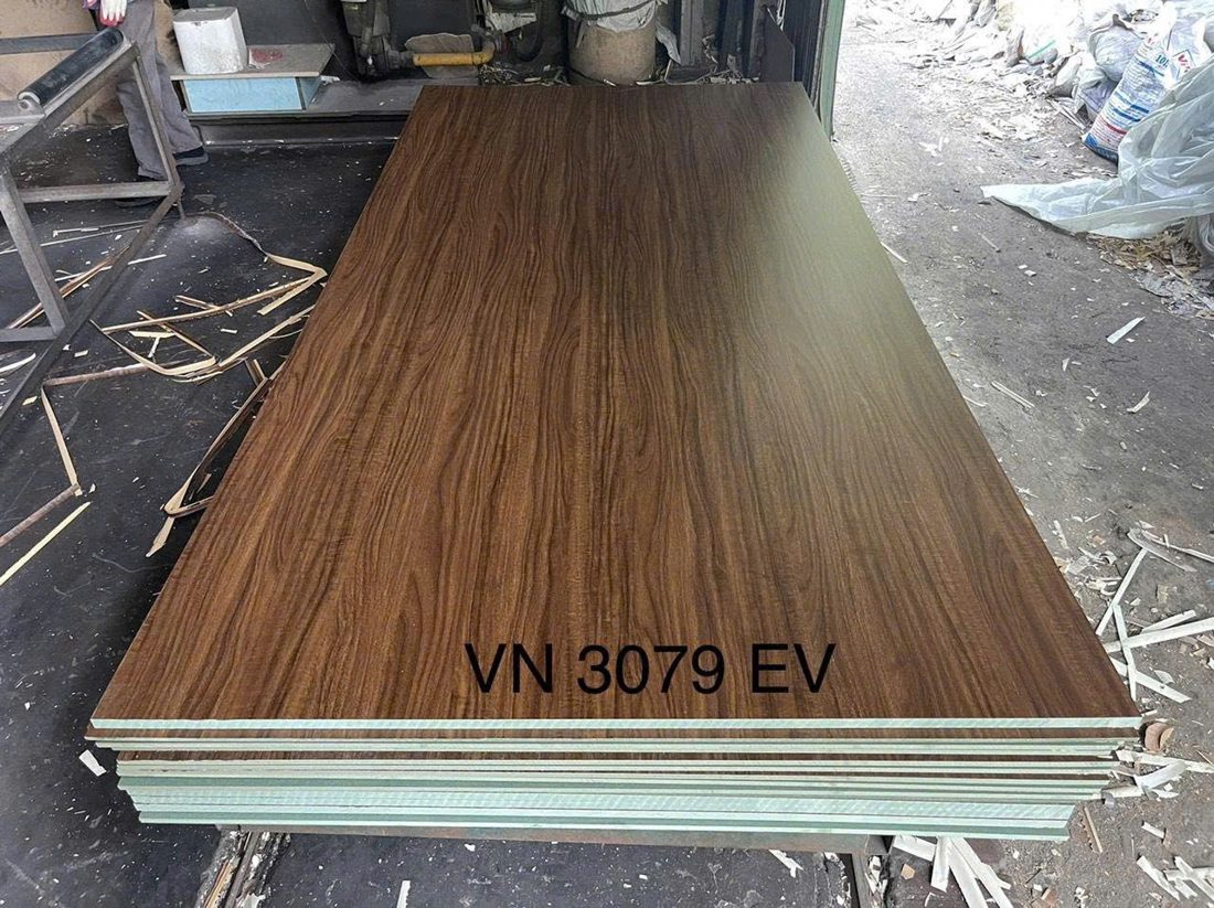 Mẫu ván melamin số 111 — bảng màu Nội Thất Hà Tuấn LX